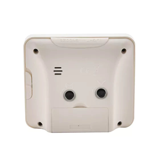 Hometime White Alarm Clock