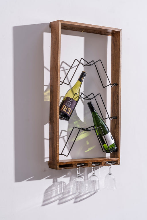 Six Bottle Wine Rack *Pre-order*