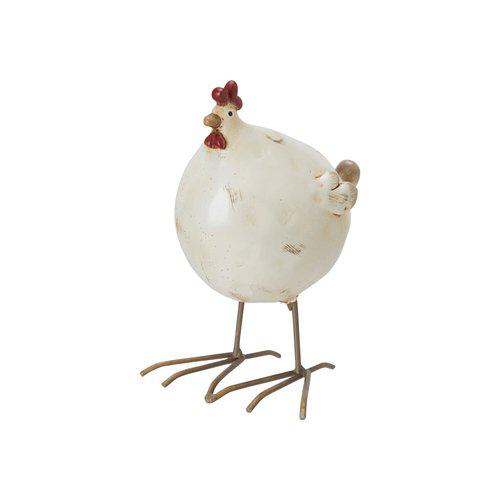 Rooster & Hen | Beige Set of 2