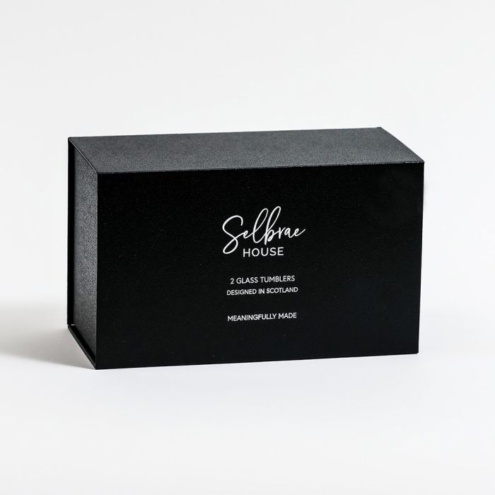 2 Glass Tumblers | Golf