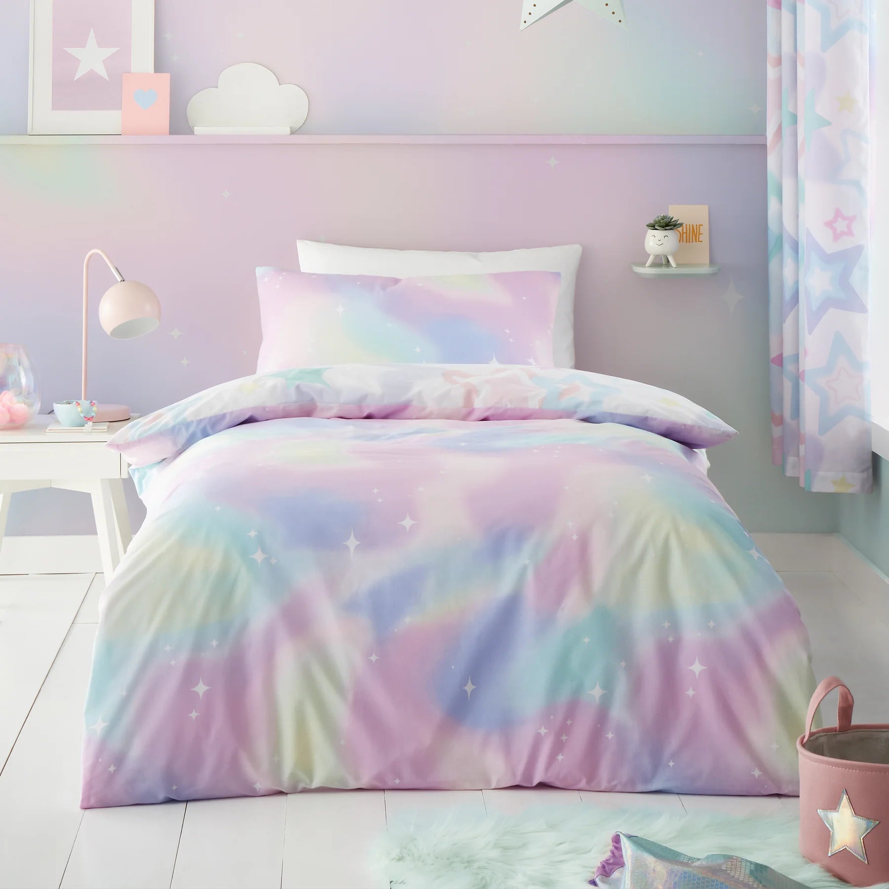 Ombre Stars Duvet Covers