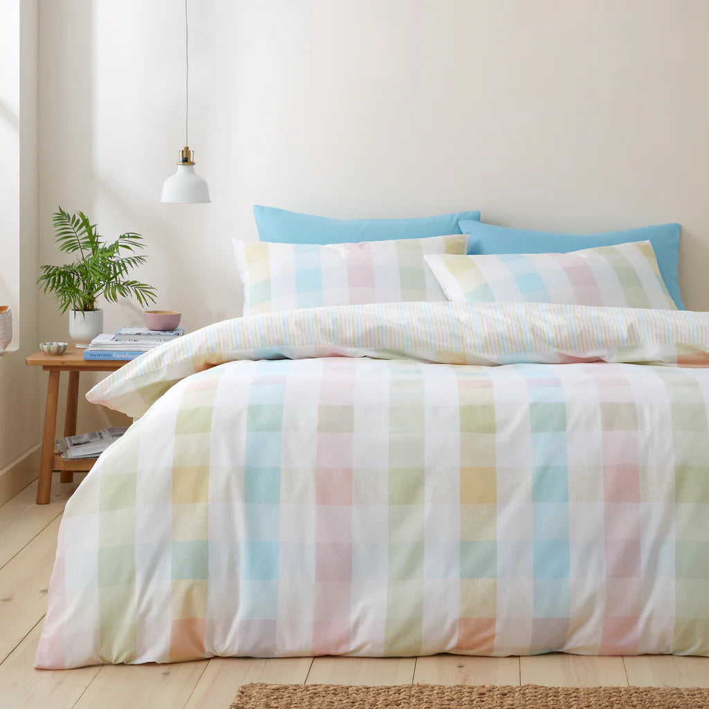 Spring Check Duvet Covers