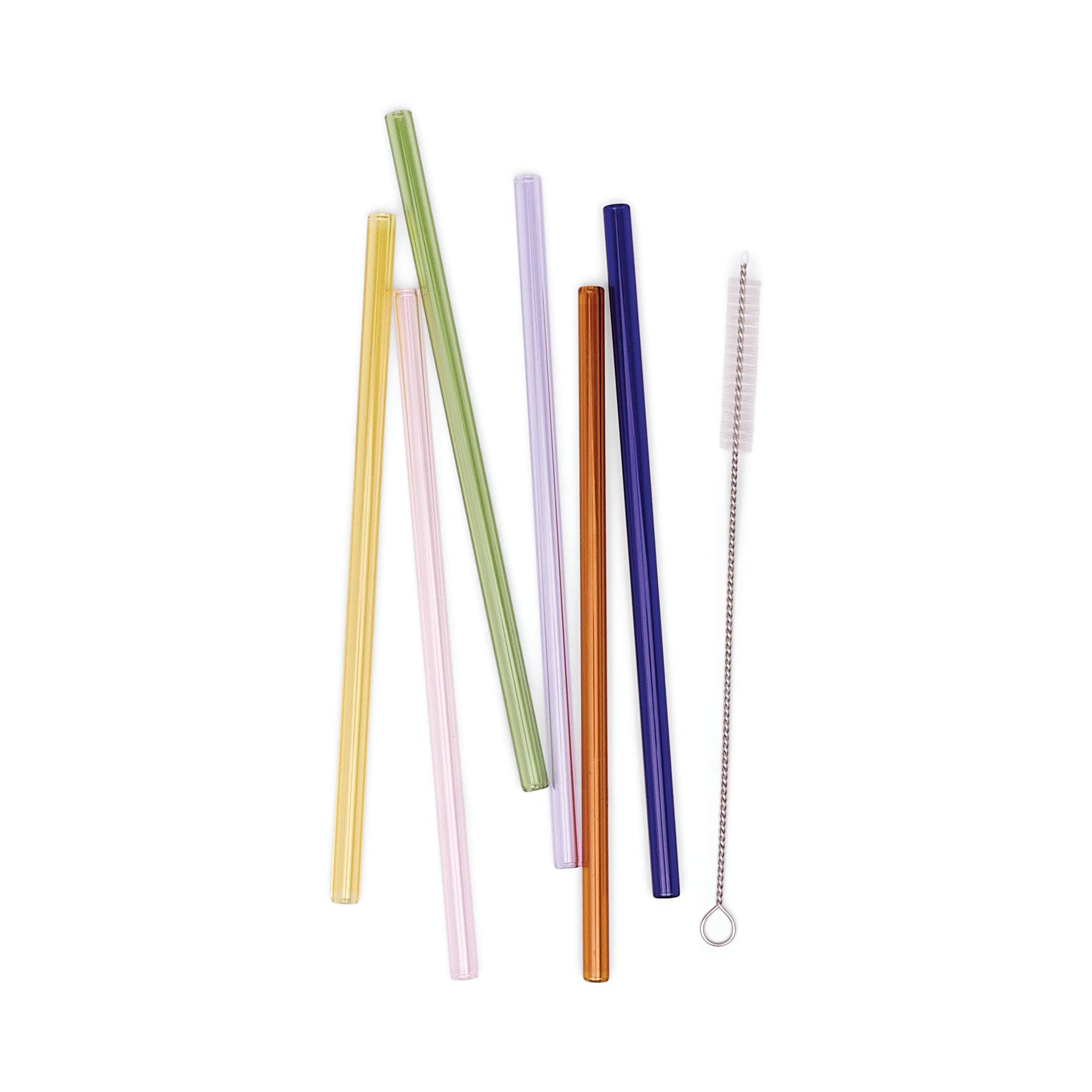 The Danny Glass Highball Straws | Set of 6
