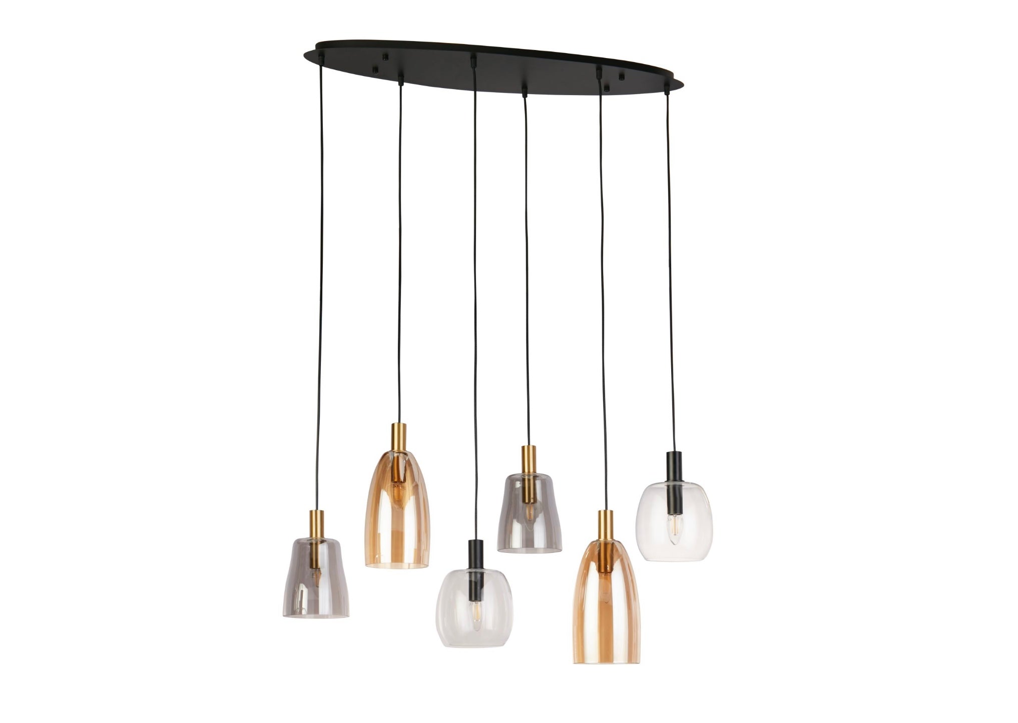 Divine 6Lt Multi-Drop Pendant