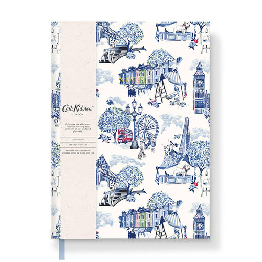 Cath Kidston London Toile Linen Notebook