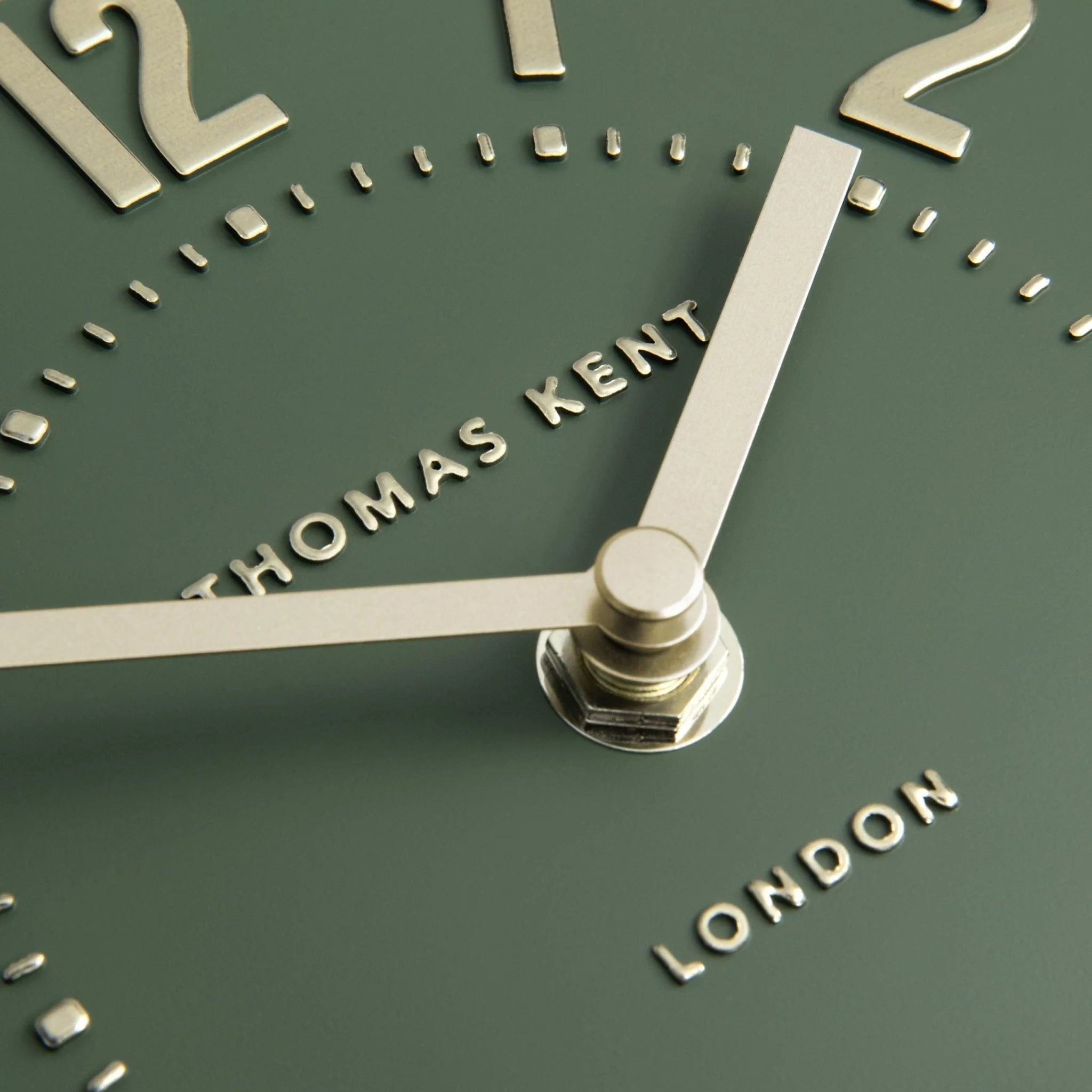 6" Mulberry Mantel Clock | Olive Green
