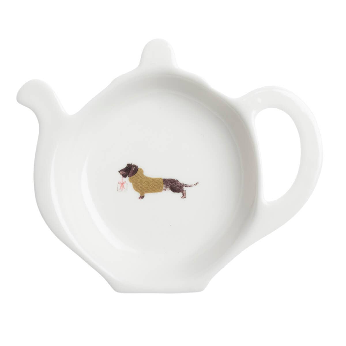 Christmas Dogs Tea Bag Tidy