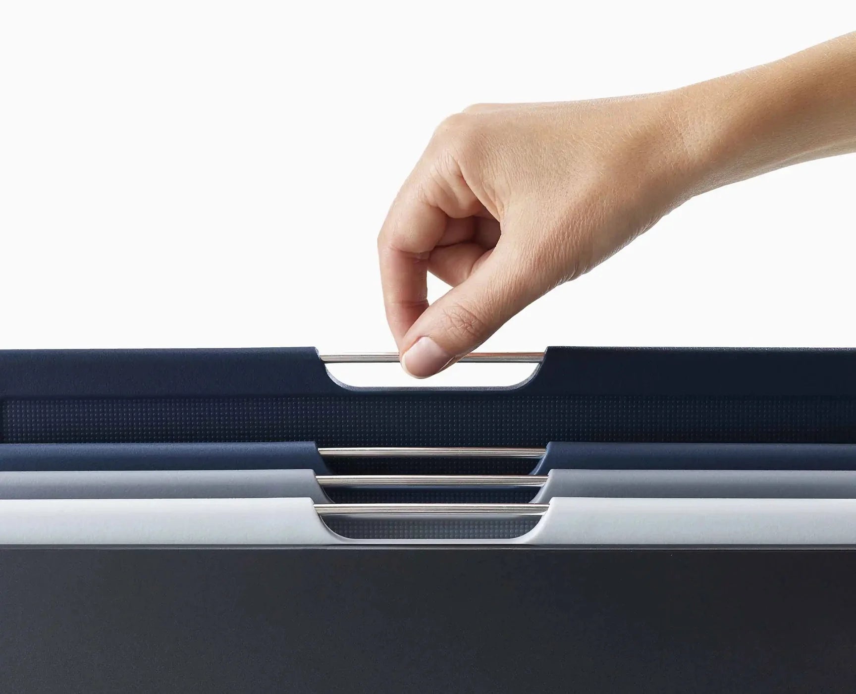 Folio Large Grey 4-piece Chopping Board Set