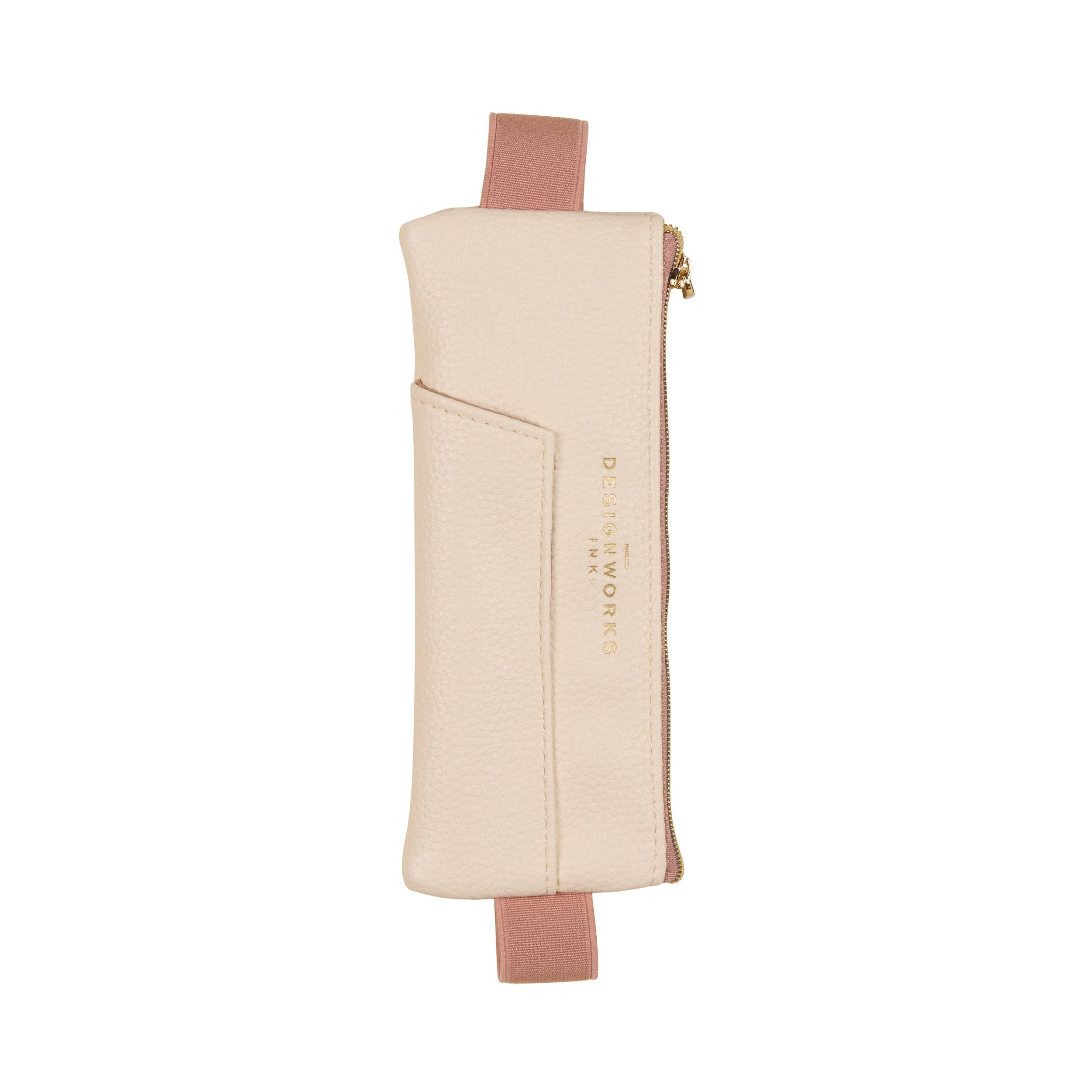 Designworks Ink Pen Pouch - Cream + Taupe