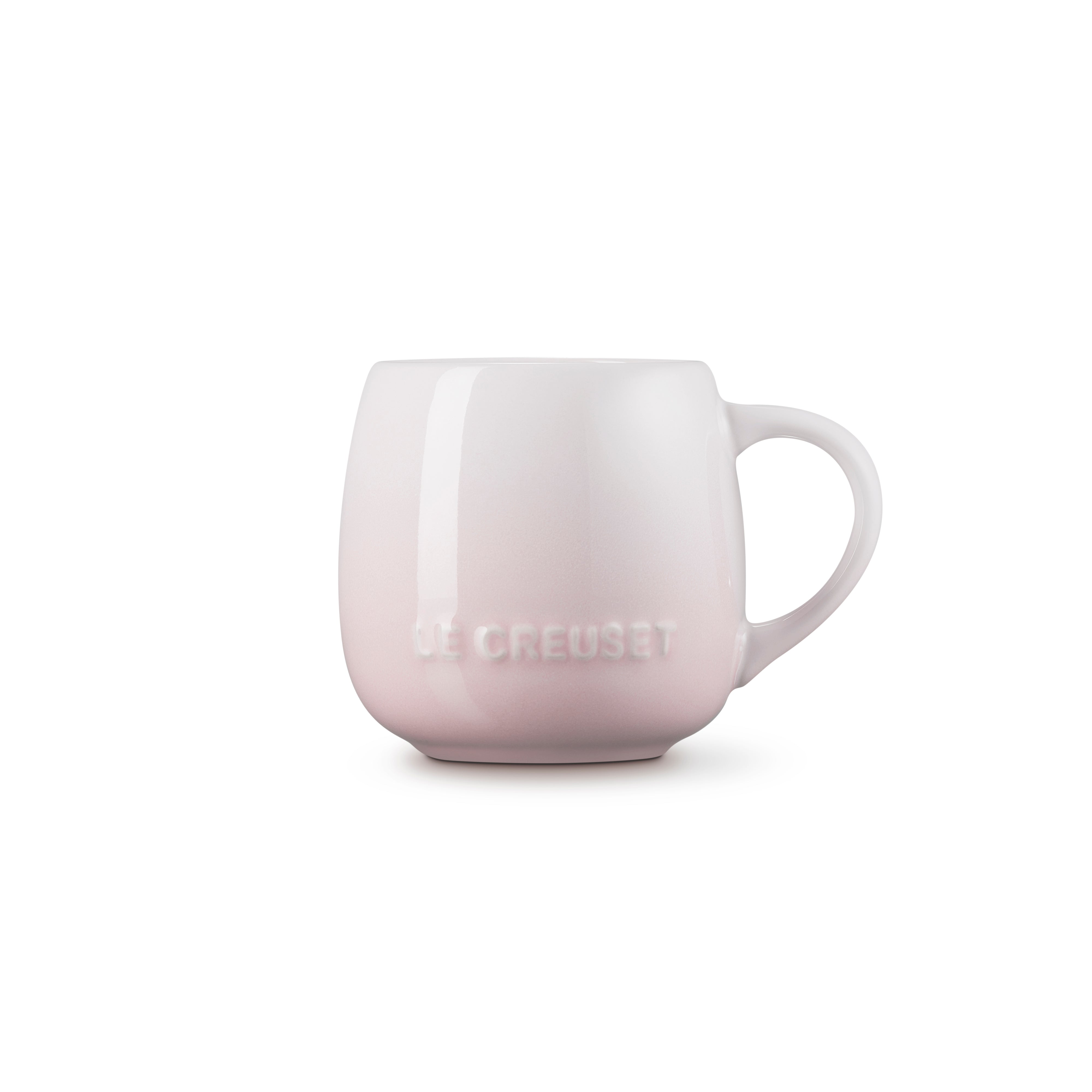 Le Creuset Stoneware Coupe Mug 320ml Shell Pink
