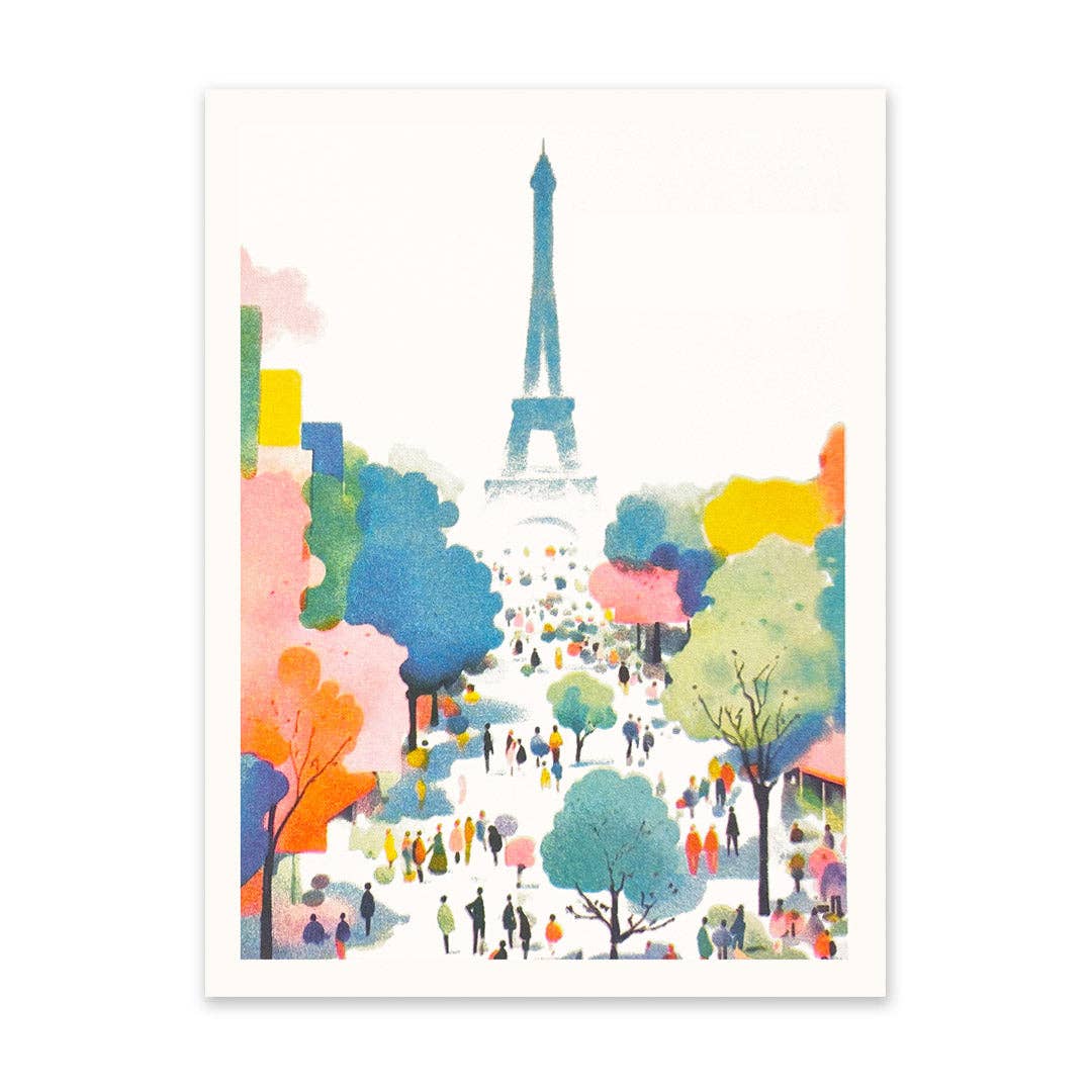 Paris 2 | Riso Print