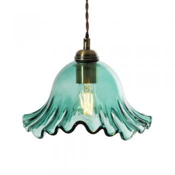 Sarina Glass Pendant with Twisted Flex