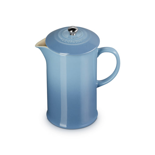 Le Creuset Stoneware Cafetiere with Metal Press 1L Chambray