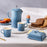 Le Creuset Stoneware Cafetiere with Metal Press 1L Chambray