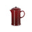 Le Creuset Stoneware Cafetiere with Metal Press 1L Garnet