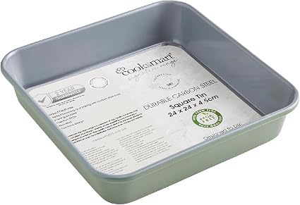 Cooksmart Signature Two Tone Square Tin | 24cm