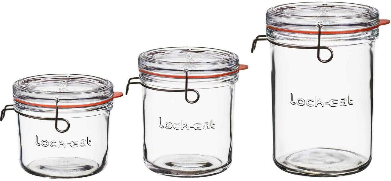 Lock-Eat Frigo-Jars | Three Piece