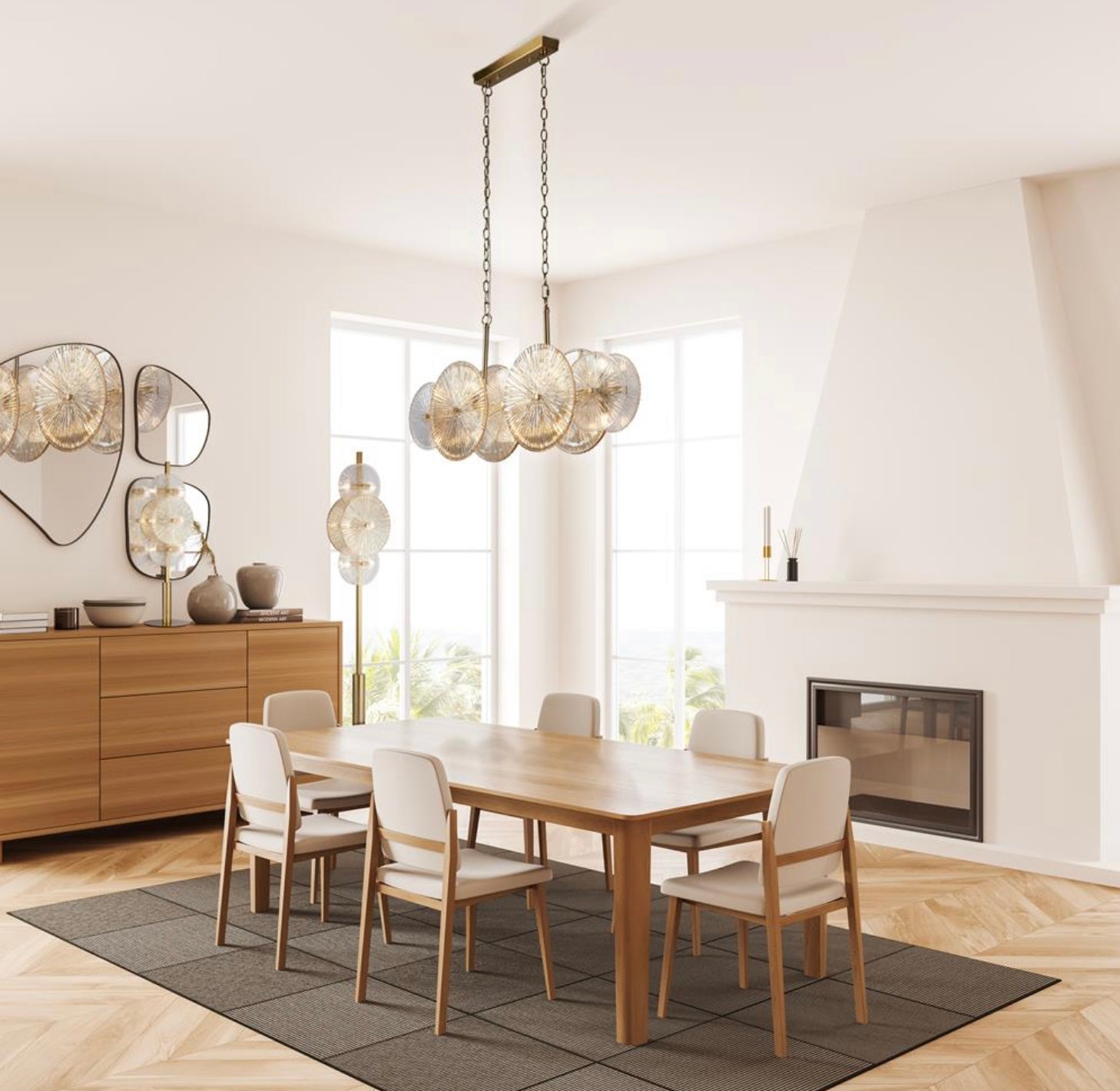 Wagon Wheel 10Lt Bar Pendant