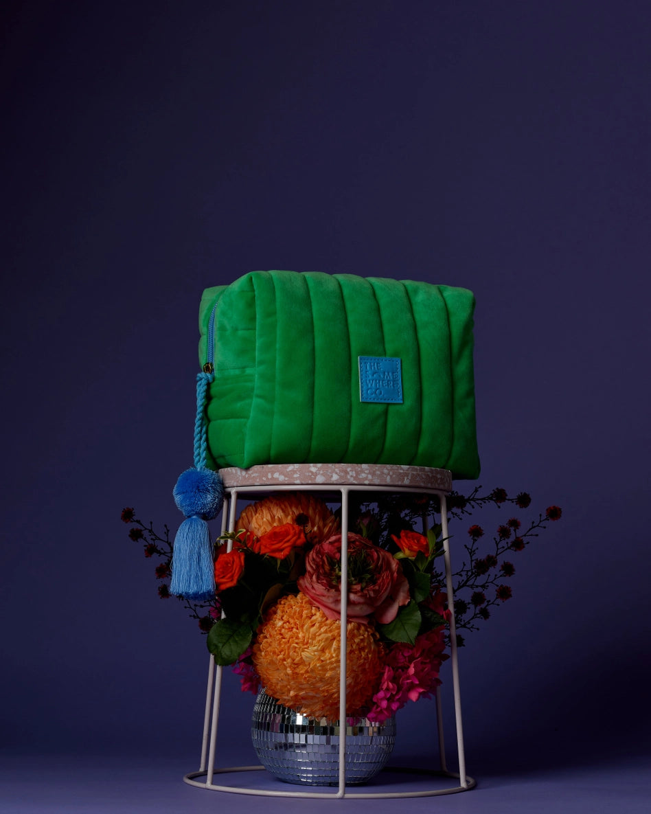 Green Velvet | Cosmetic Case