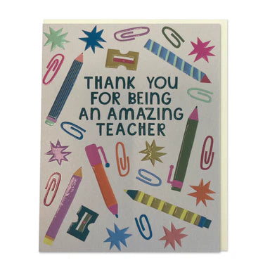 Thank You To An Amazing Teacher | Card
