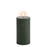 Olive Green | LED Medium Pillar Candle