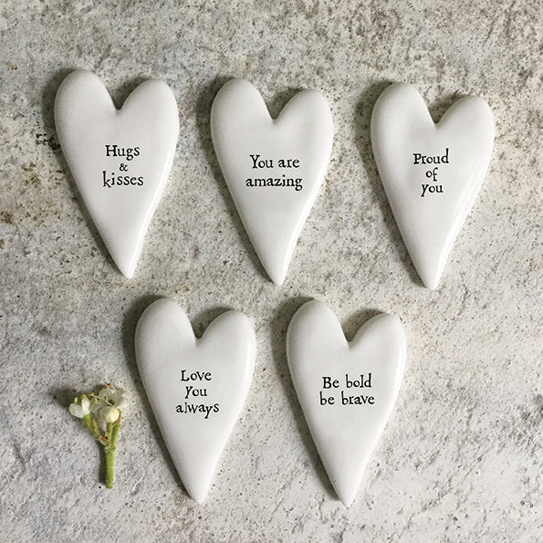 6802 Tiny heart token-Proud of you