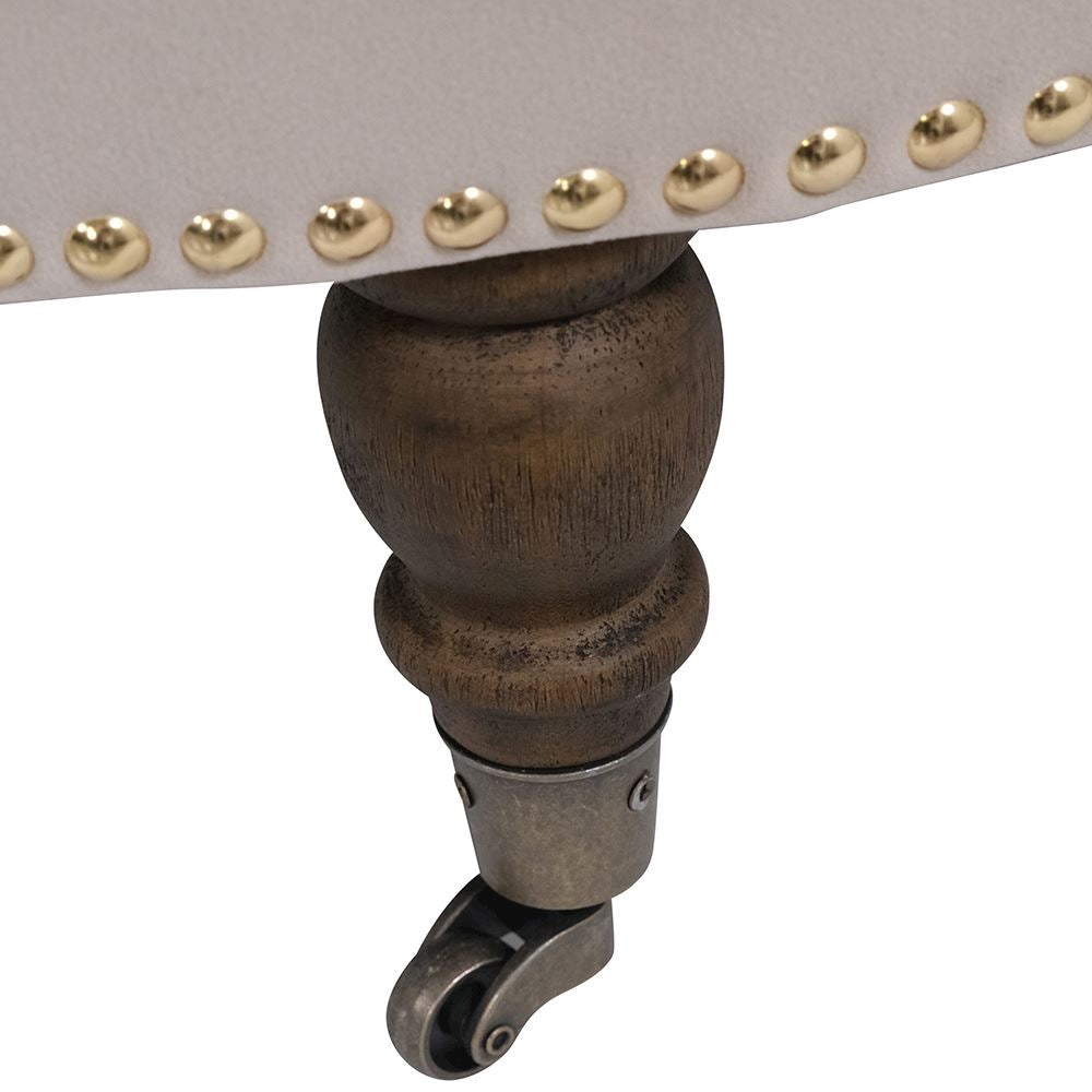 Sandy | Round Footstool