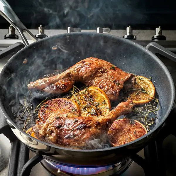 Profile 5 Piece Draining Saucepan Set | Non-Stick