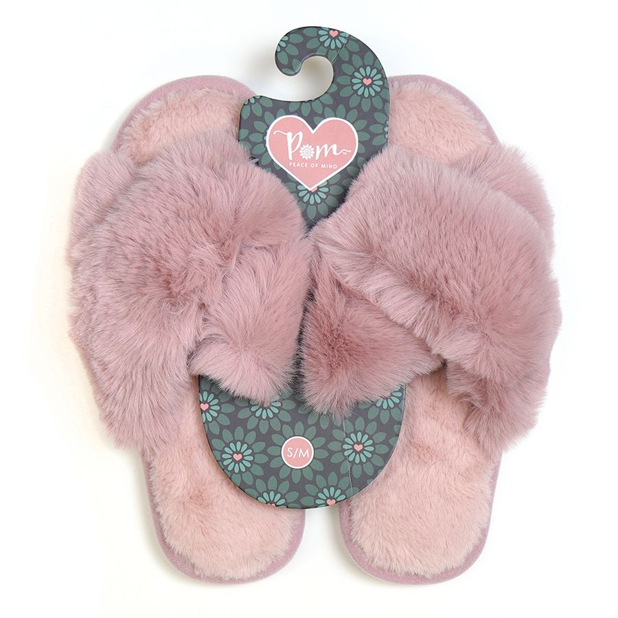 Dusky Rose Luxury Slippers