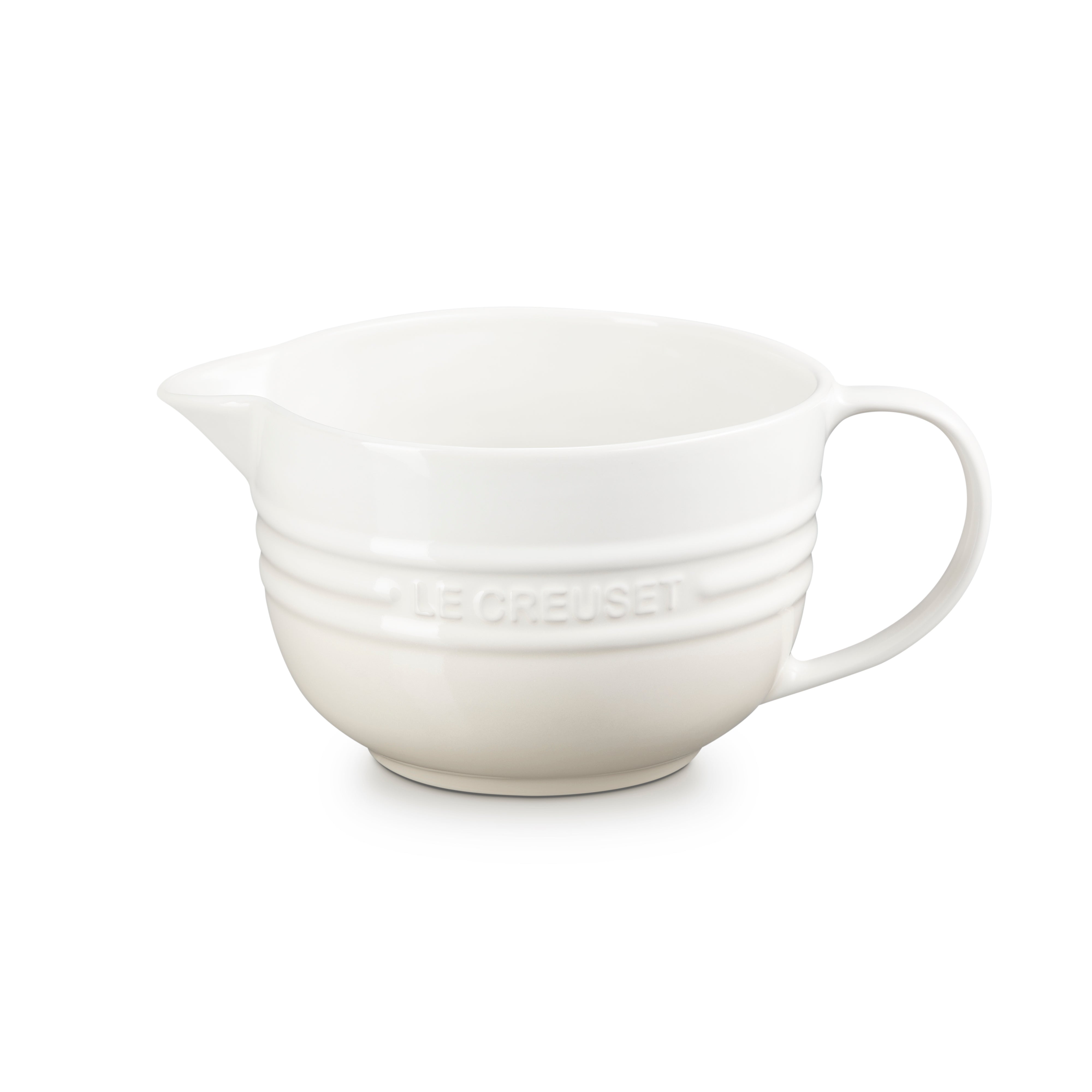 Le Creuset Stoneware Mixing Jug Meringue