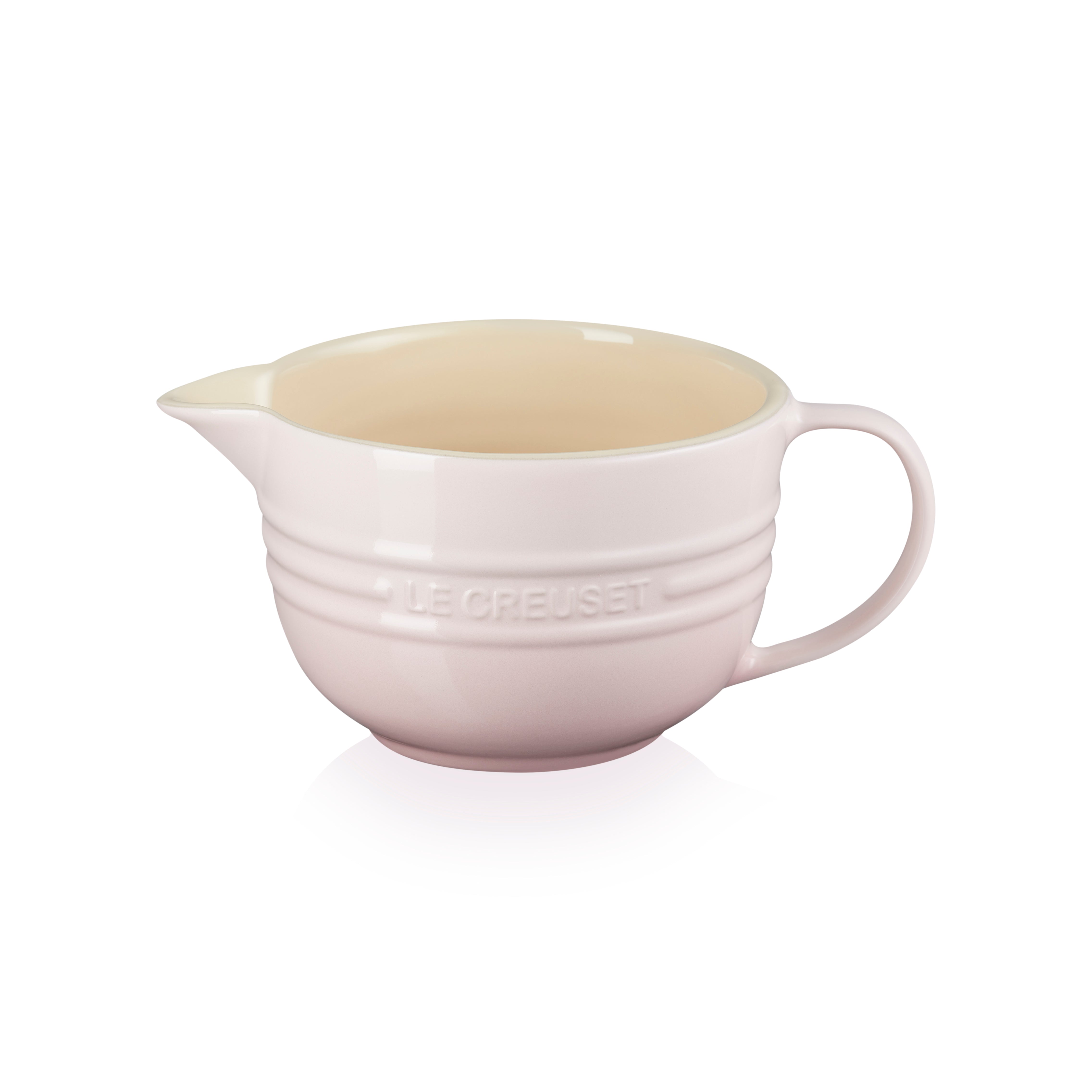 Le Creuset Stoneware Mixing Jug Shell Pink