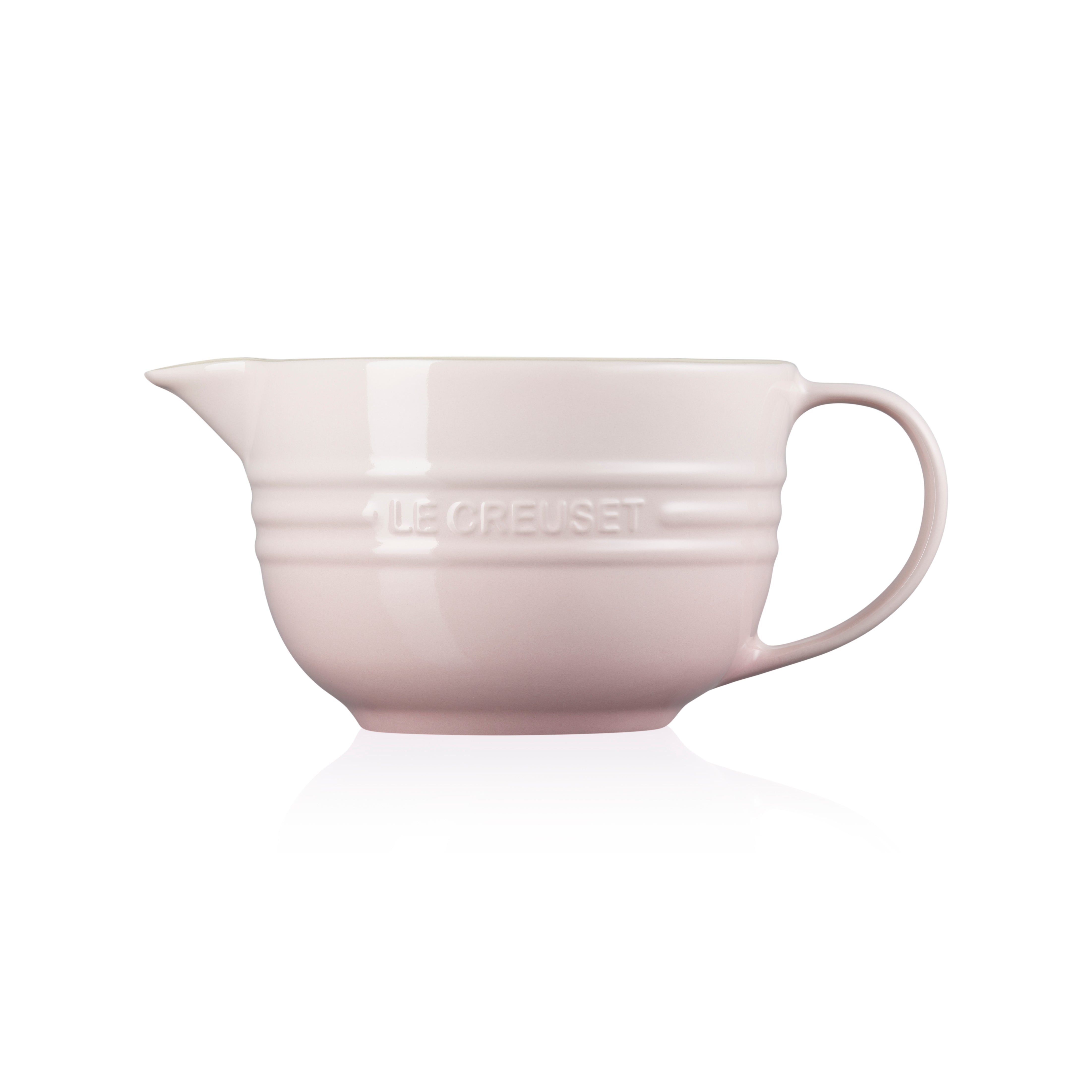 Le Creuset Stoneware Mixing Jug Shell Pink