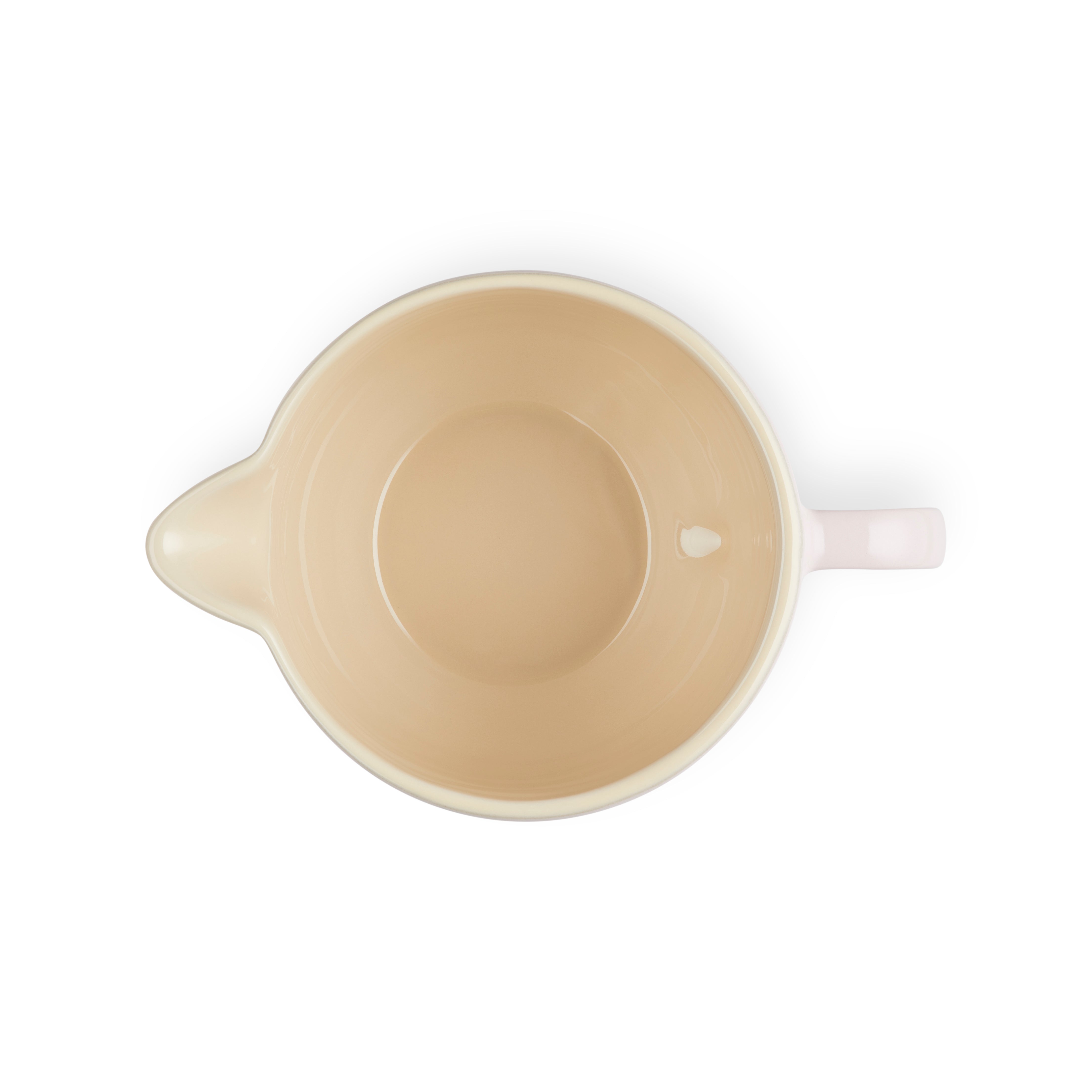 Le Creuset Stoneware Mixing Jug Shell Pink