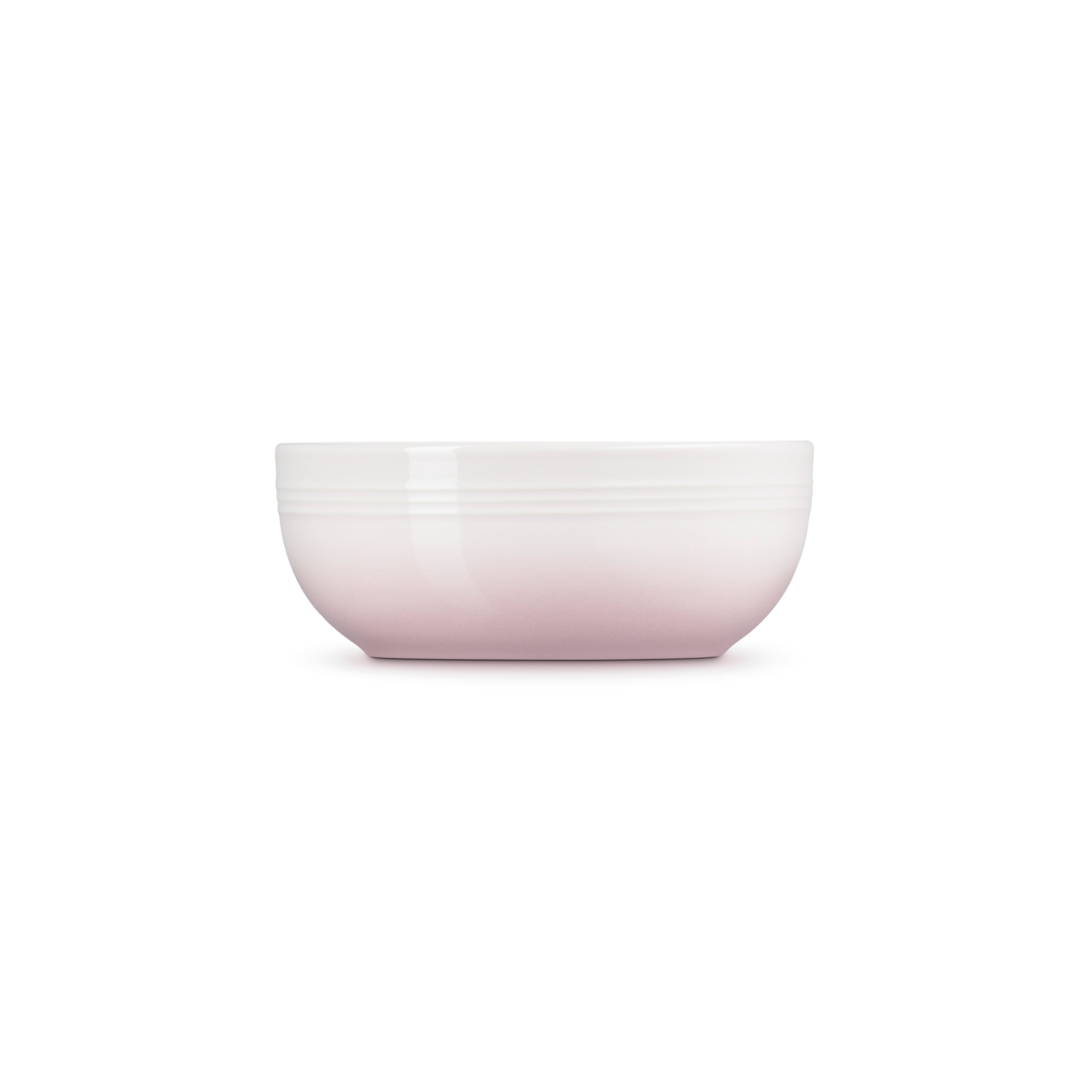 Stoneware Coupe Cereal Bowl 16cm Shell Pink