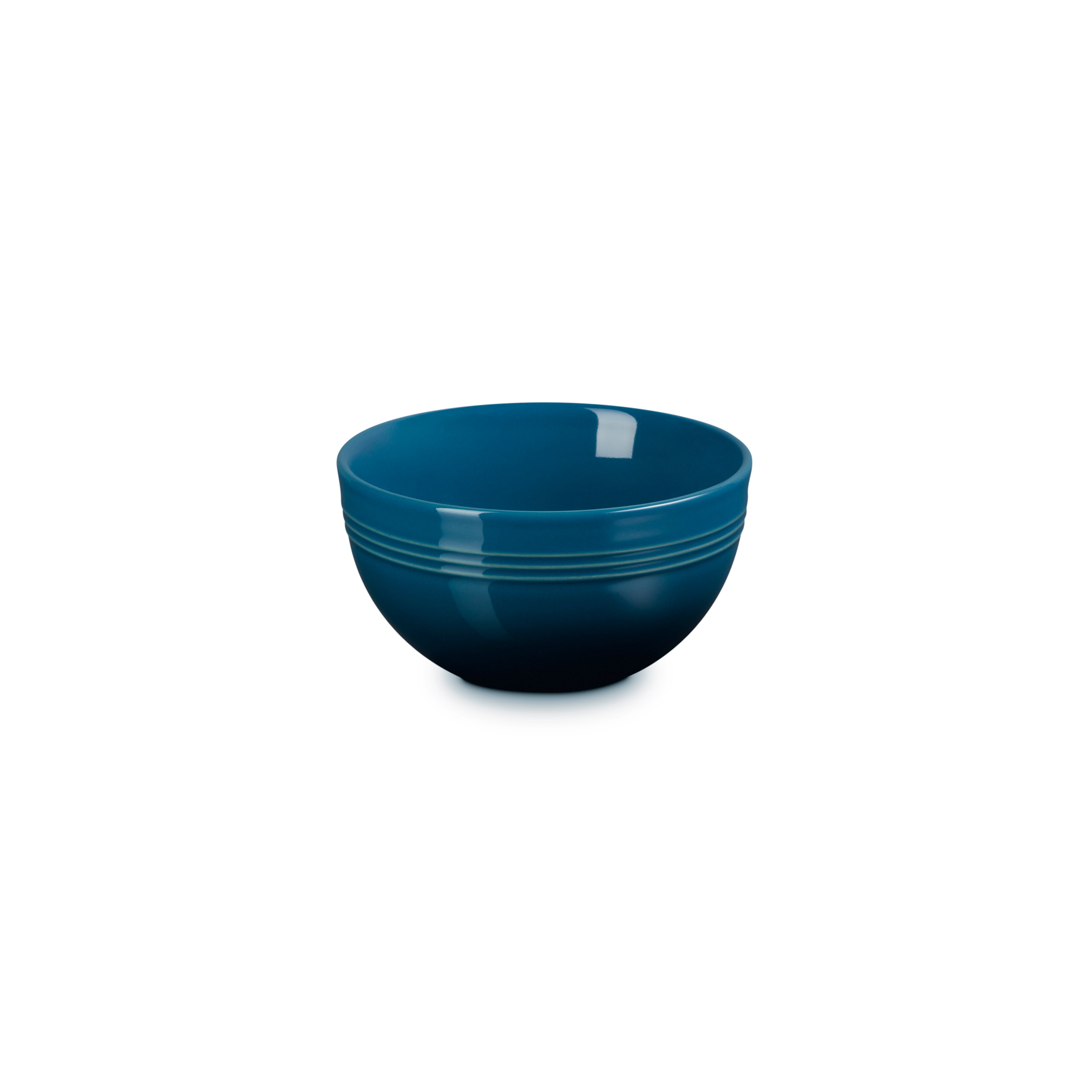 Le Creuset Stoneware Coupe Snack Bowl 12cm Deep Teal
