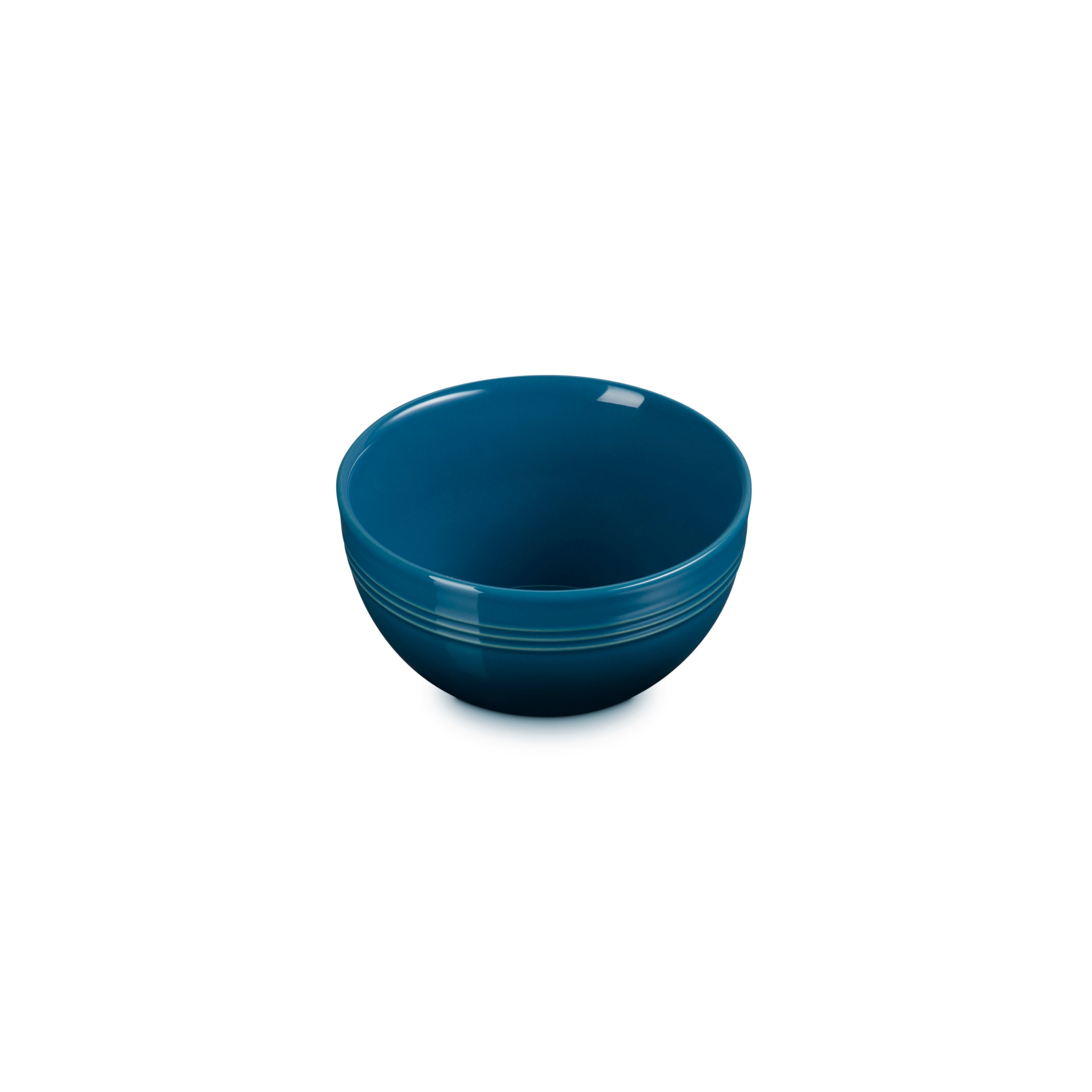 Le Creuset Stoneware Coupe Snack Bowl 12cm Deep Teal