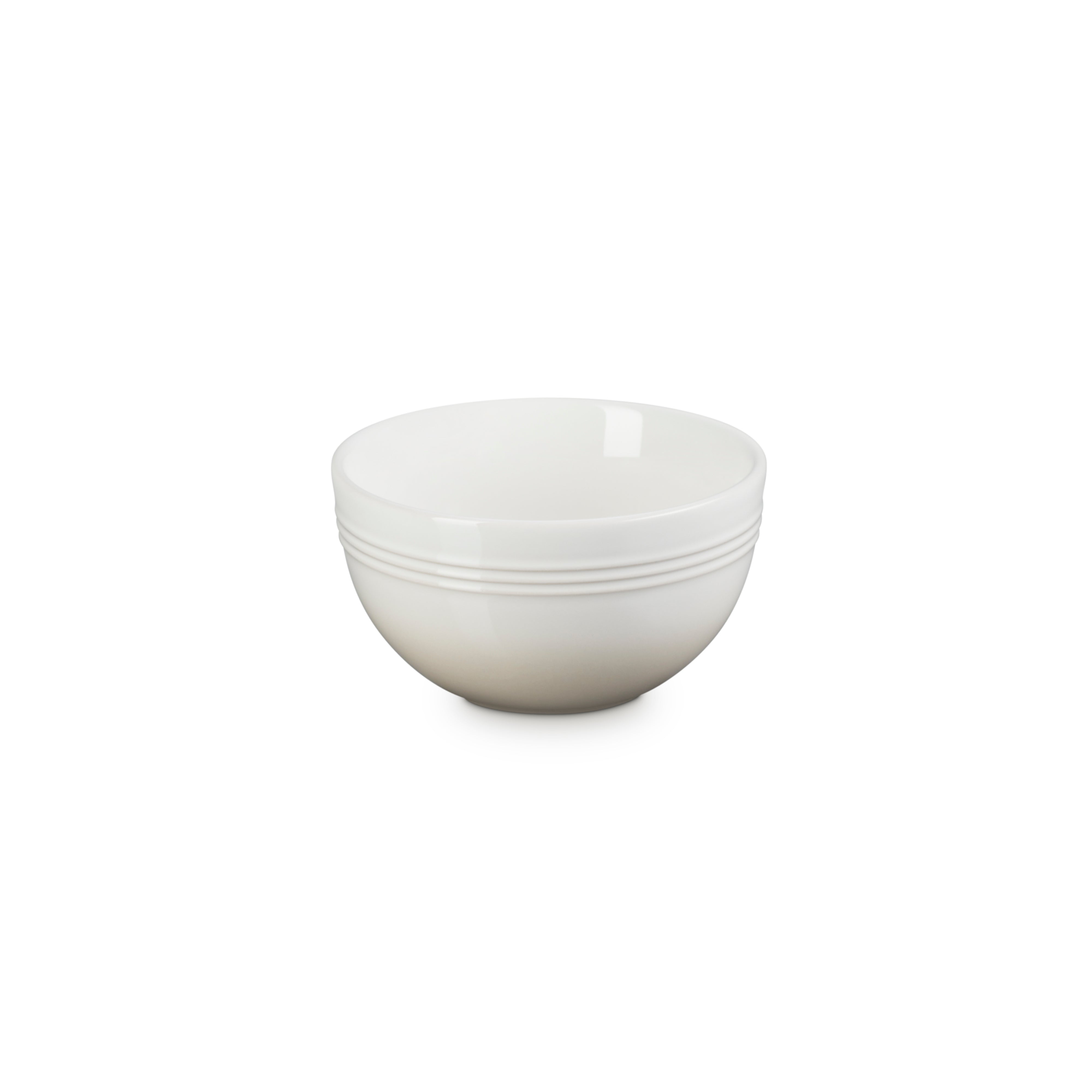 Le Creuset Stoneware Coupe Snack Bowl 12cm Meringue