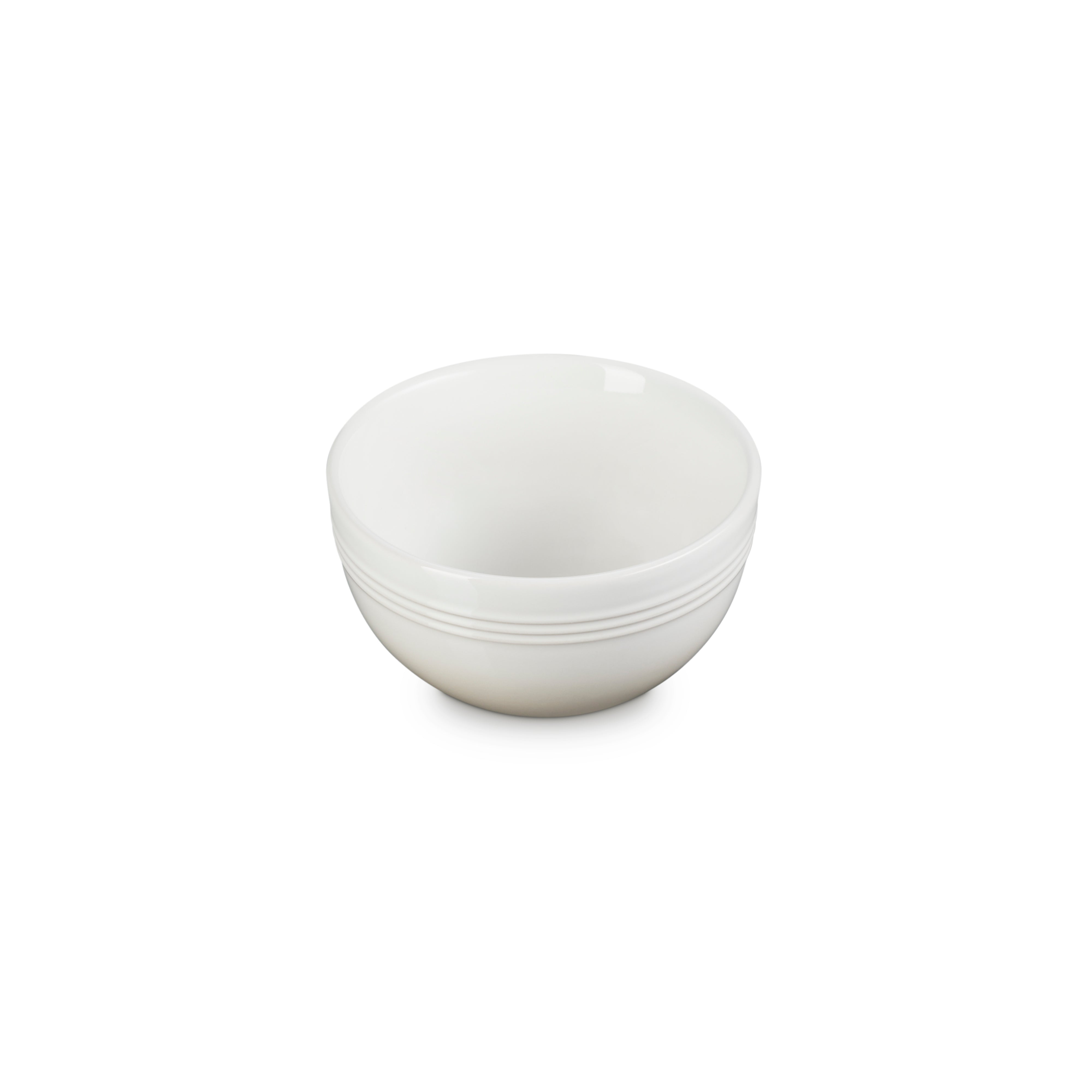 Le Creuset Stoneware Coupe Snack Bowl 12cm Meringue