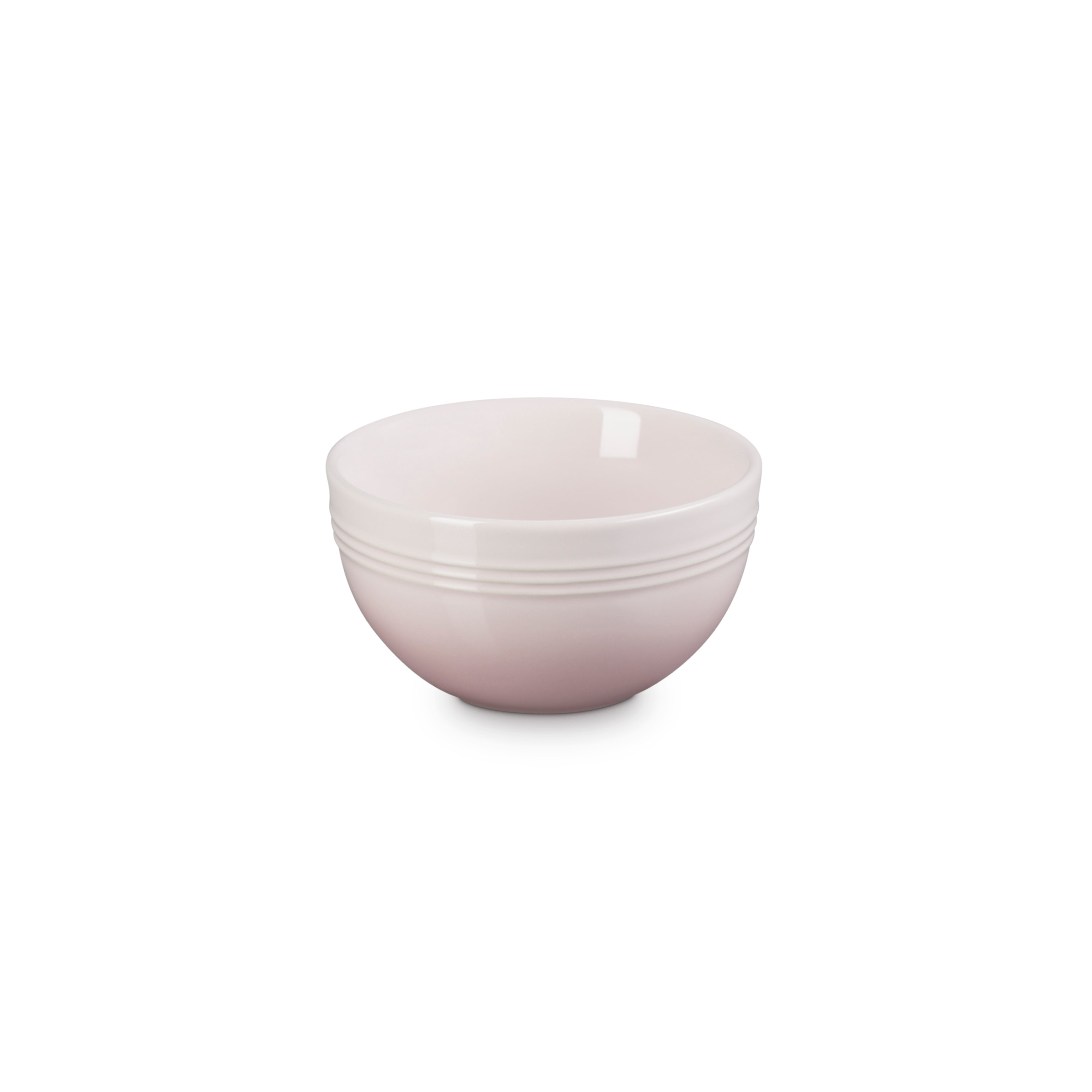 Le Creuset Stoneware Coupe Snack Bowl 12cm Shell Pink