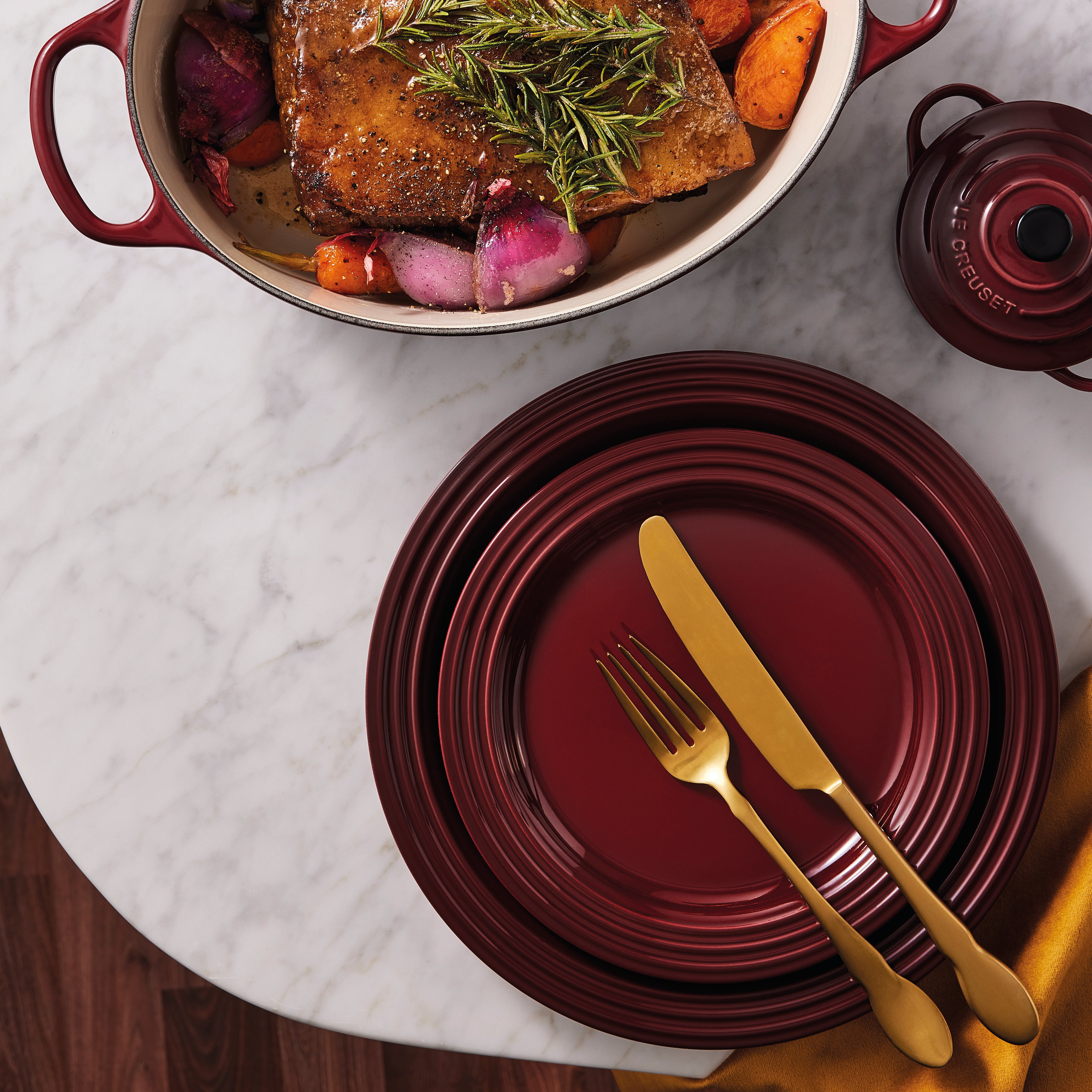 Le Creuset Stoneware Side Plate 22cm Rhone