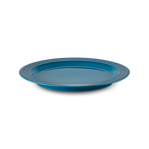 Le Creuset Stoneware Side Plate 22cm Deep Teal