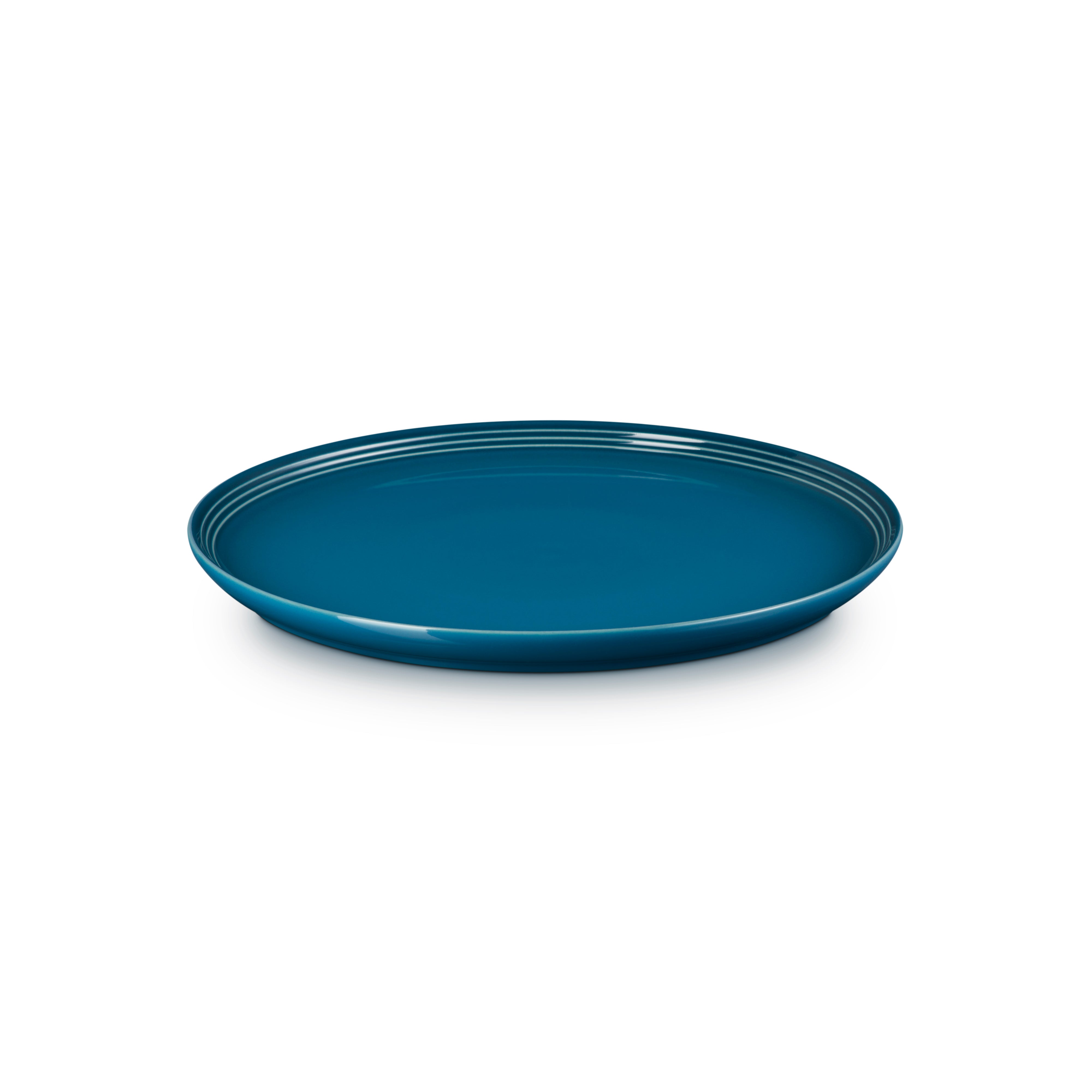 Le Creuset Stoneware Coupe Dinner Plate 27cm Deep Teal