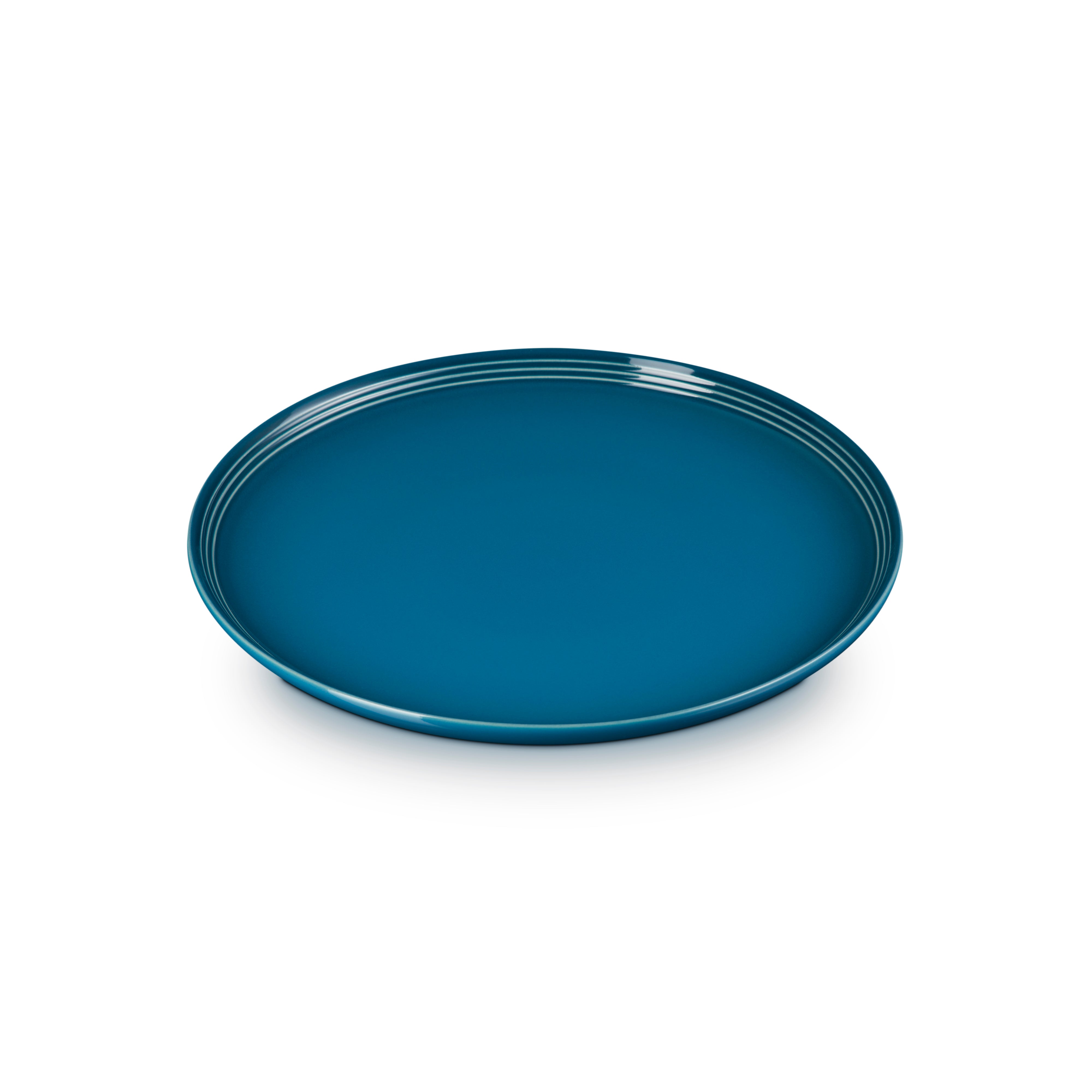 Le Creuset Stoneware Coupe Dinner Plate 27cm Deep Teal