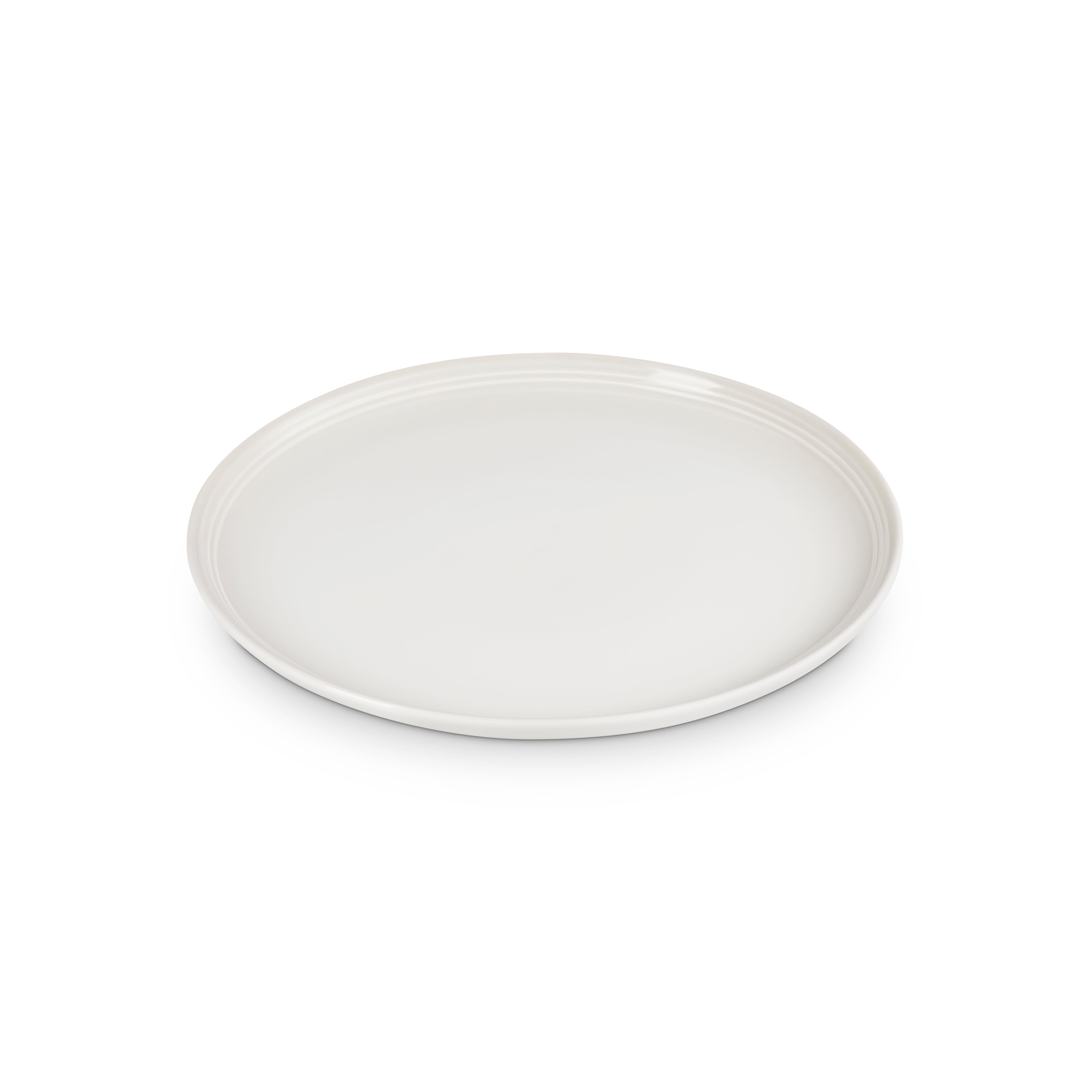 Le Creuset Stoneware Coupe Dinner Plate 27cm Meringue