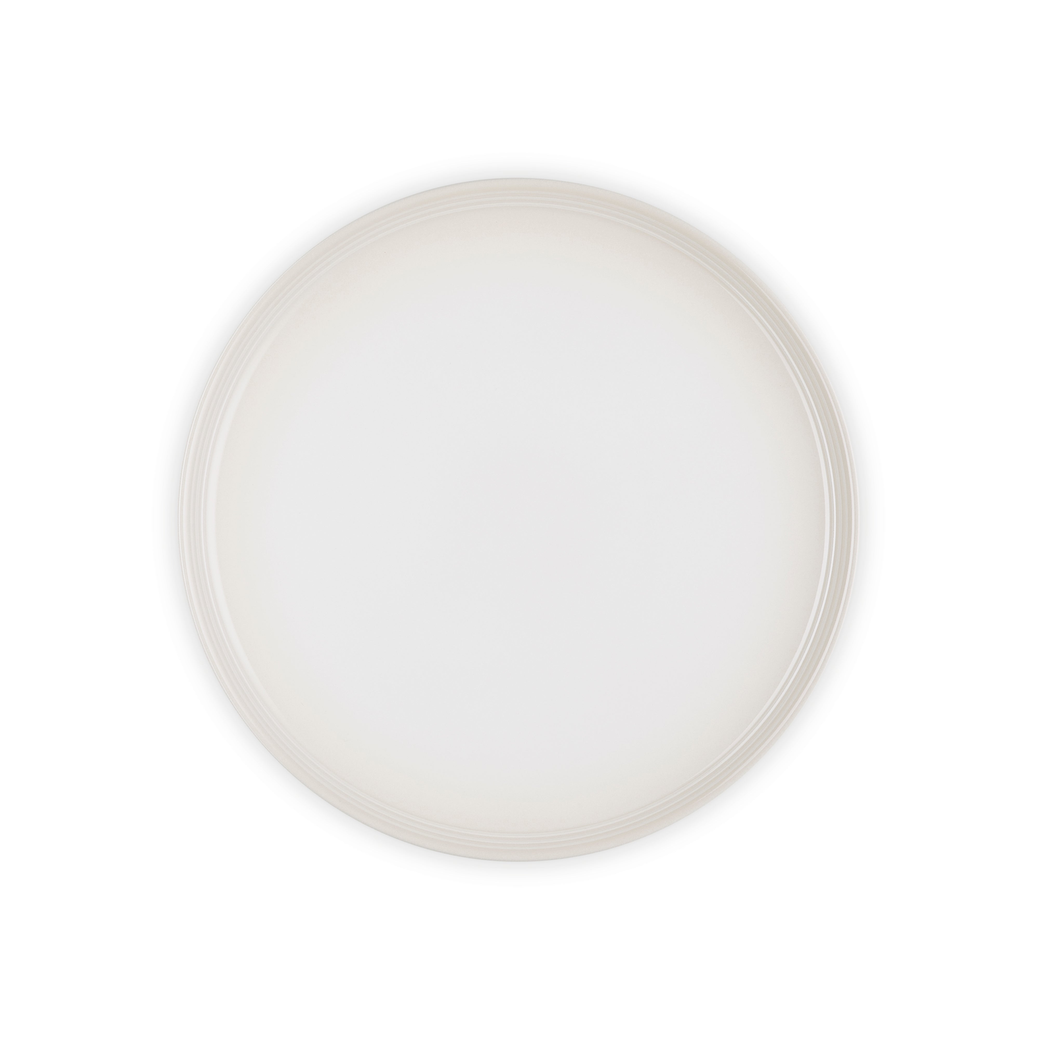 Le Creuset Stoneware Coupe Dinner Plate 27cm Meringue