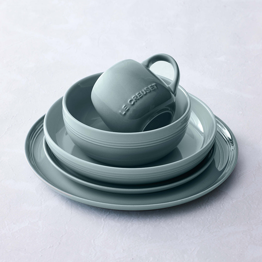 Le Creuset Stoneware Coupe Dinner Plate 27cm Sea Salt