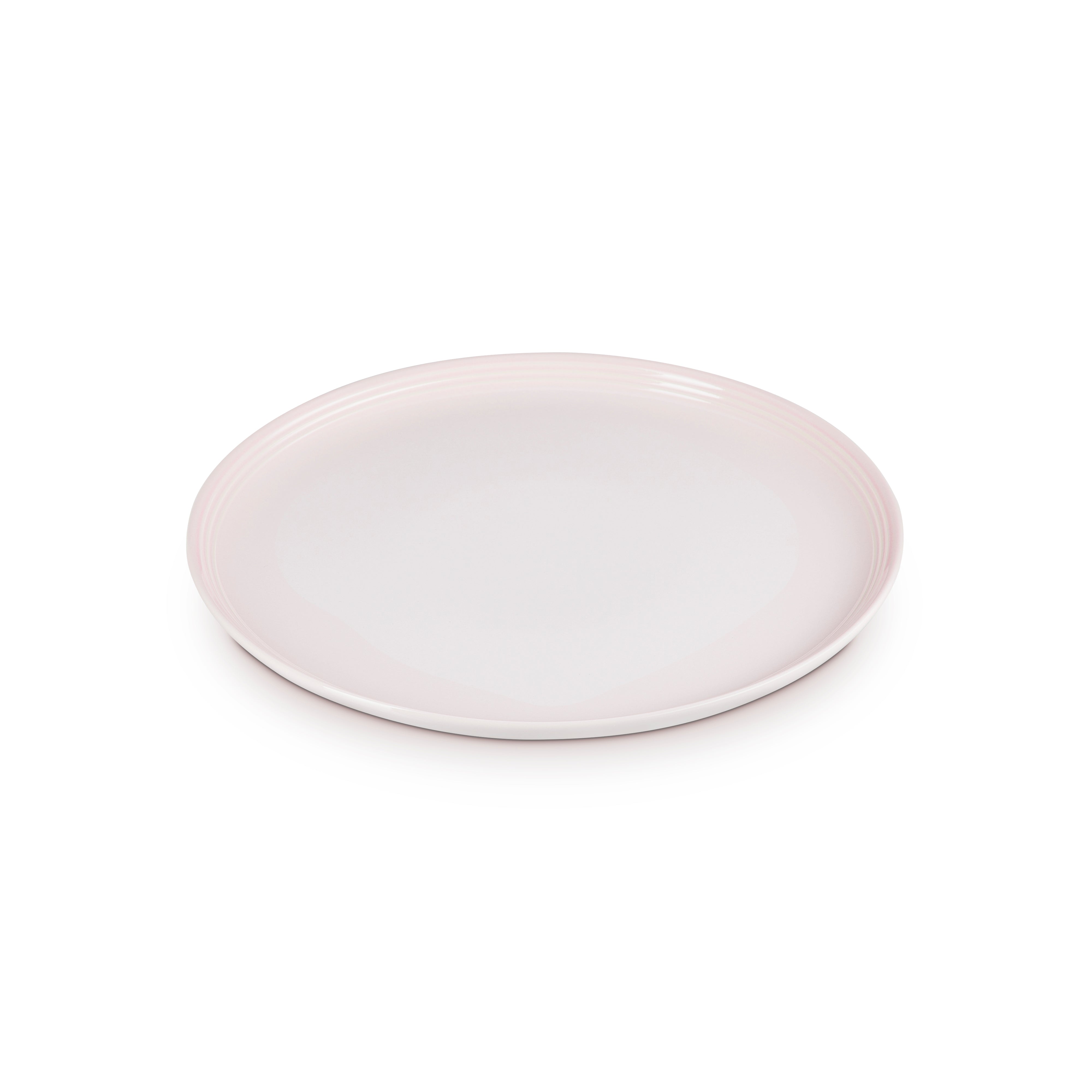Le Creuset Stoneware Coupe Dinner Plate 27cm Shell Pink