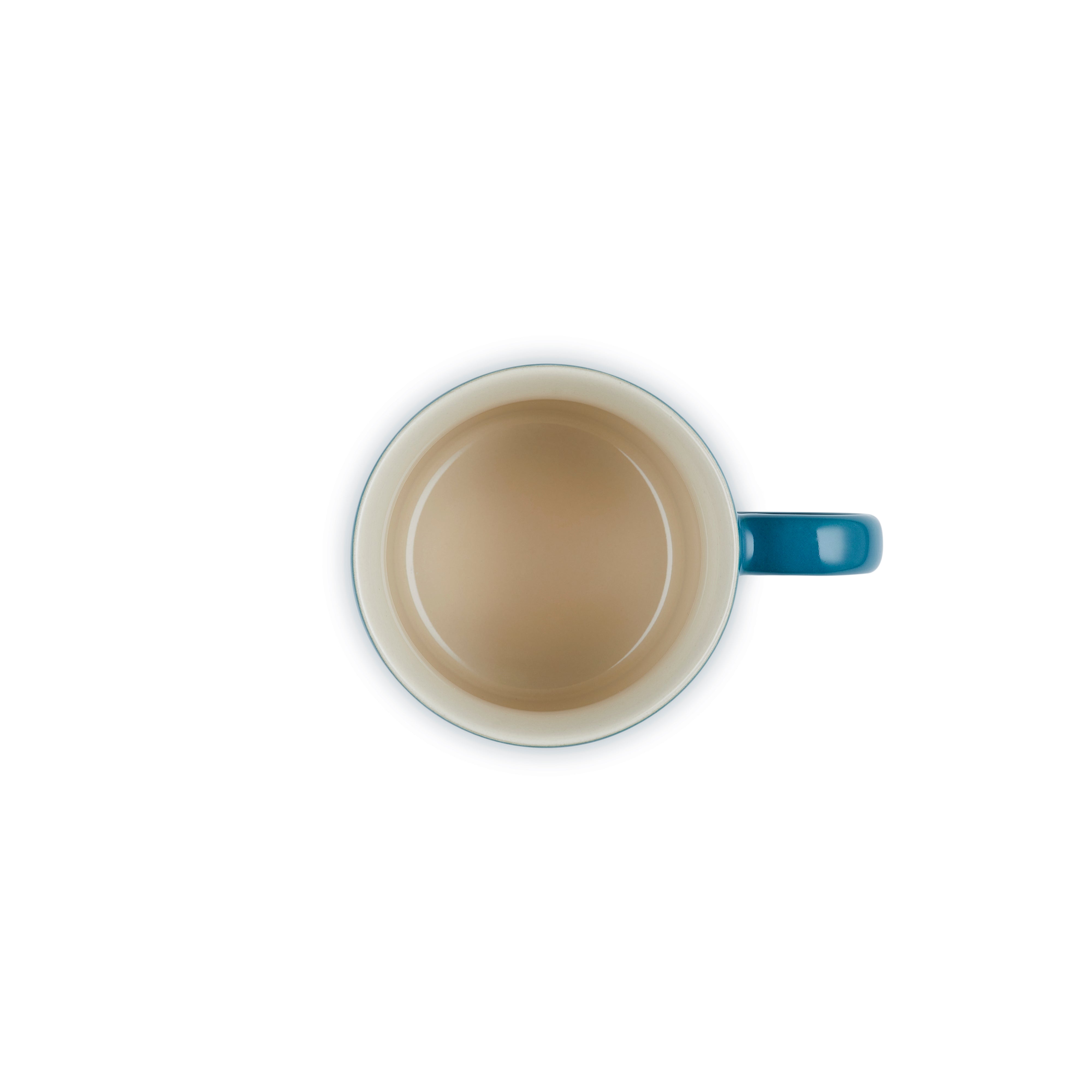 Le Creuset Stoneware Cappuccino Mug 200ml Deep Teal