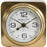 Thompson Square Mantel Clock | Gold