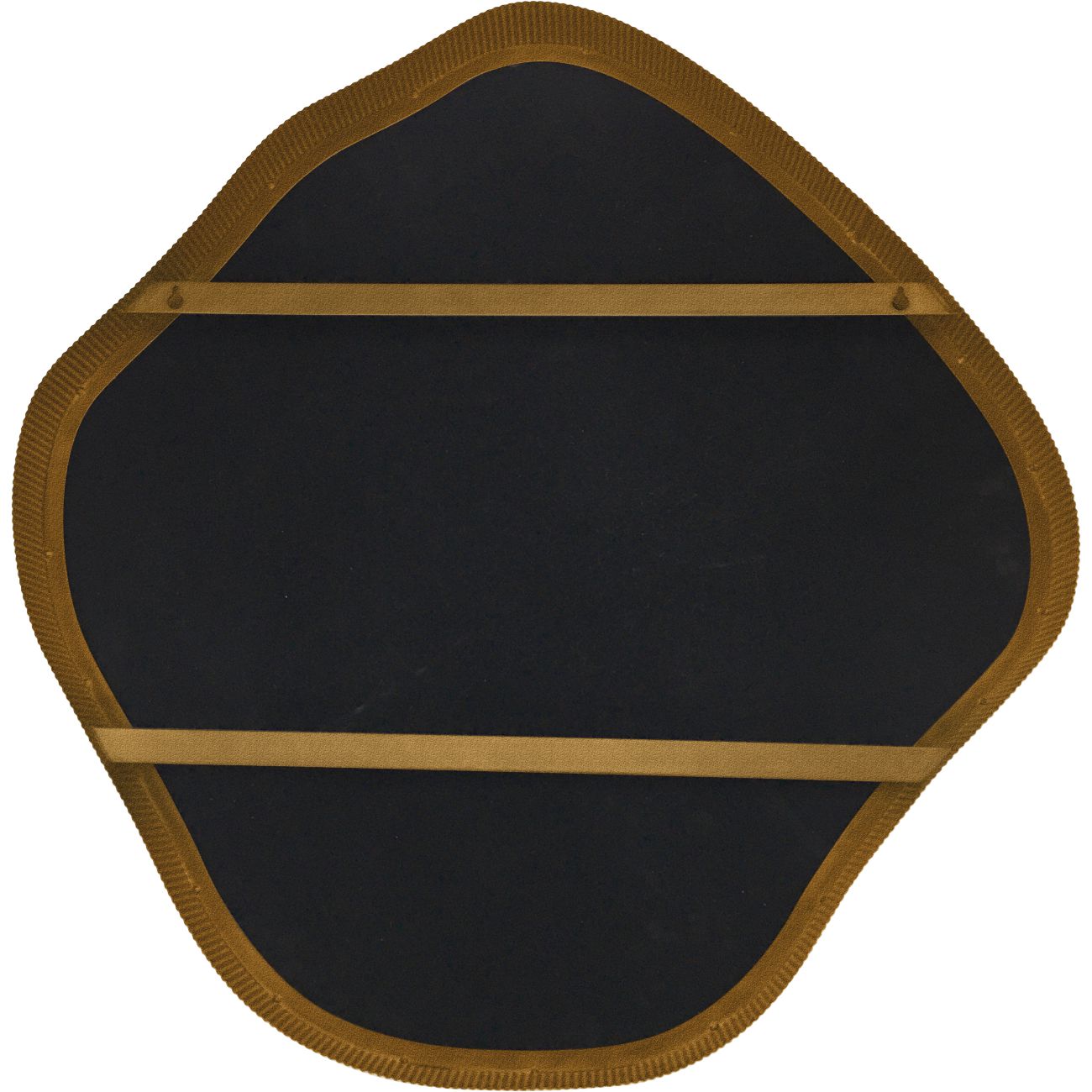 Organic Aged Champagne Mirror | Small